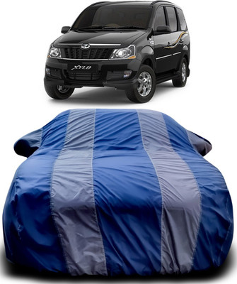 MoTRoX Car Cover For Mahindra Xylo (With Mirror Pockets)(Blue, Grey)