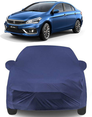 MoTRoX Car Cover For Maruti Suzuki Ciaz (With Mirror Pockets)(Blue)