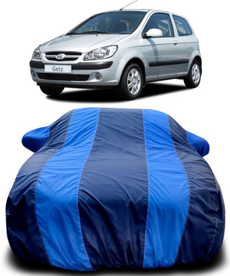 APNEK Car Cover For Hyundai Getz (With Mirror Pockets)(Blue)