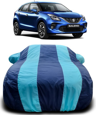 Elegance Car Cover For Maruti Suzuki Baleno (With Mirror Pockets)(Blue, Blue)