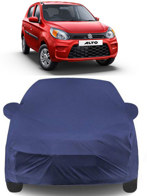 MoTRoX Car Cover For Maruti Suzuki Alto 800 (With Mirror Pockets)(Blue)