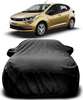 MoTRoX Car Cover For Tata Altroz (With Mirror Pockets)(Black)