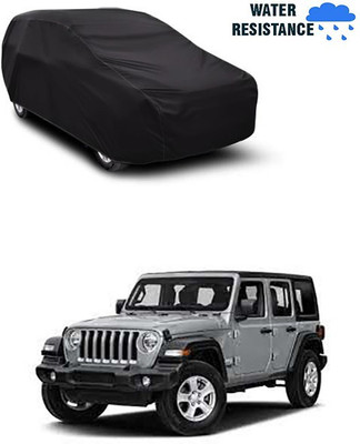 MotohunK Car Cover For Jeep Universal For Car(Black)