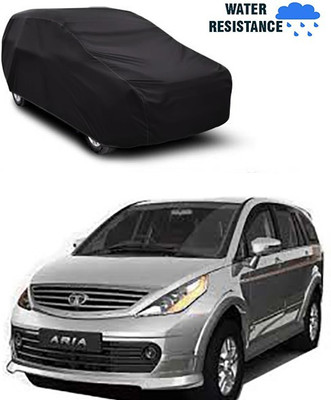 MotohunK Car Cover For Tata Aria(Black)
