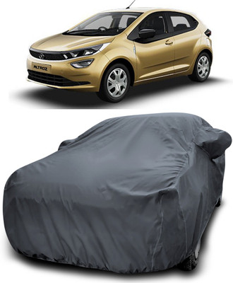 APNEK Car Cover For Tata Altroz (With Mirror Pockets)(Grey)