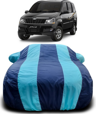 MoTRoX Car Cover For Mahindra Xylo (With Mirror Pockets)(Blue, Blue)