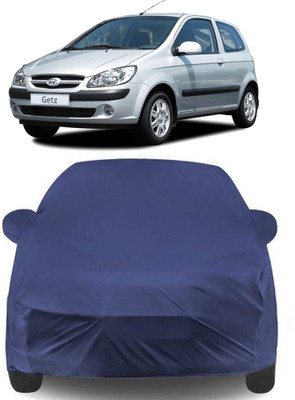 APNEK Car Cover For Hyundai Getz (With Mirror Pockets)(Blue)