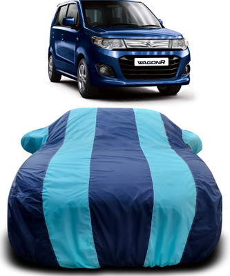 Elegance Car Cover For Maruti Suzuki WagonR (With Mirror Pockets)(Blue, Blue)