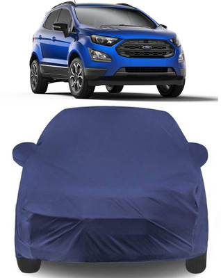 MoTRoX Car Cover For Ford Ecosport (With Mirror Pockets)(Blue)