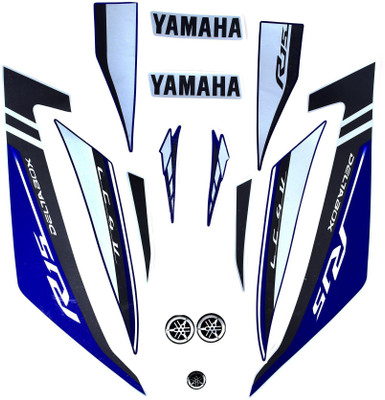 BR BULL Sticker & Decal for Bike(Blue)