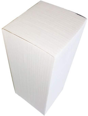 zyrah Self-Locking Box Cardboard Packaging Box(Pack of 50 White)