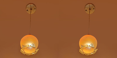 PR Prashant pr_hanging-monika-yellow_po2 Pendant Lamp Ceiling Lamp(Yellow)