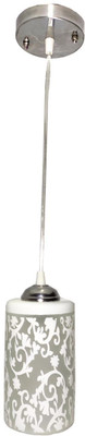 PR Prashant Pendants Ceiling Lamp(White, Clear)