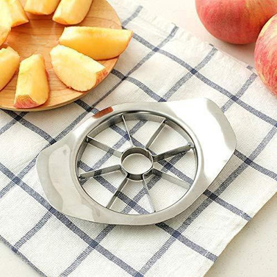 Morbrix Stainless Steel Fruits, Veggies & Melon Cutter Divider Slicer Kitchenware Apple Slicer(1 Chopper)