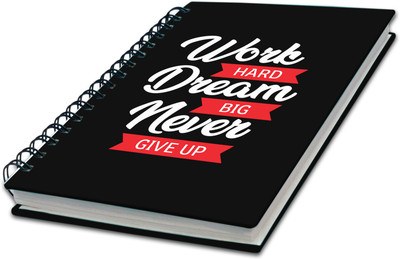 AccuPrints Wiro Binding A5 Note Book Ruled 200 Pages(Multicolor)