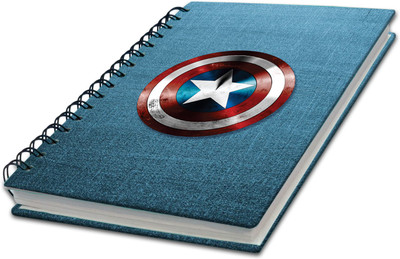 AccuPrints Wiro Binding A5 Note Book Ruled 200 Pages(Multicolor)