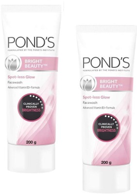 POND's BRIGHT BEAUTY EACH 200 ML Face Wash(400 g)