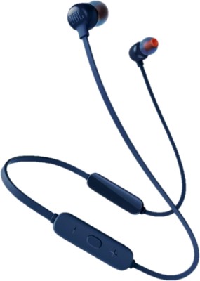 JBL Tune 125BT Flex Neckband with 16 Hour Playtime Quick Charge Multipoint Connect Bluetooth HeadsetBlue In the Ear