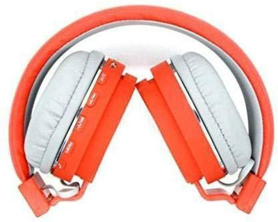 Glatoxi FOLDABLE BLEUTOOTH HEADSET Bluetooth(Red, On the Ear)