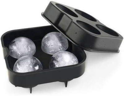 Boriva Multicolor Silicone Ice Ball Tray(Pack of1)
