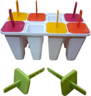 Bekner Multicolor Plastic Ice Cube Tray(Pack of1)
