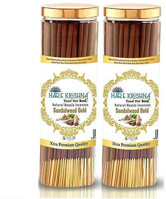 Vringra Sandalwood Agarbatti – Agarbatti Stick – Long lasting Agarbatti -Sandal Dhoop Stick (Pack of 2) Sandalwood(400 Units, Set of 2)