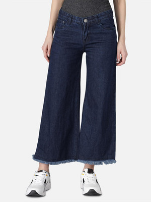 THE DRY STATE Regular Women Dark Blue Jeans