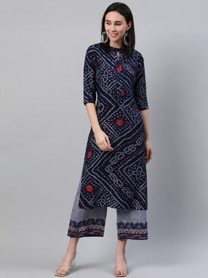 Libas women's printed straight kurta cheap