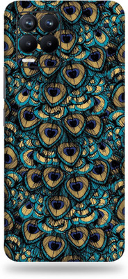 OggyBaba realme 8, realme8 Mobile Skin(Peacock Feather With Sparkling Finish)