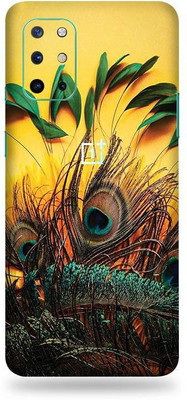 OggyBaba oneplus 8t, one+8t Mobile Skin(Vasudev Pankh With Gloss Finish)