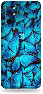 OggyBaba oneplus 8t, one+8t Mobile Skin(Sparkling Blue Butterfly)