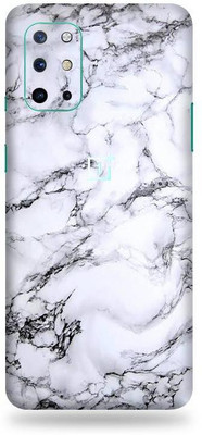 OggyBaba oneplus 8t, one+8t Mobile Skin(Milky White Marble With Matte Finish)