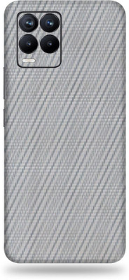 OggyBaba realme 8, realme8 Mobile Skin(3D Ultra Clear Transparent Carbon Fibre)
