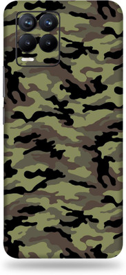 OggyBaba realme 8, realme8 Mobile Skin(Military Green Camouflage With Matte Finish)