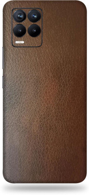 OggyBaba realme 8, realme8 Mobile Skin(Nut Brown Leather With Matte Finish)