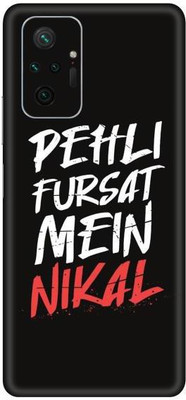 aadia XIAOMI REDMI NOTE 10 PRO MAX Mobile Skin(Multicolor)