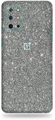 OggyBaba oneplus 8t, one+8t Mobile Skin(Silver Glitter)