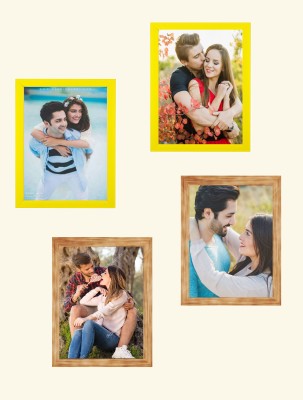 VPF DEAL Glass Wall Photo Frame(Black, 4 Photo(s), 6x8 inch,)