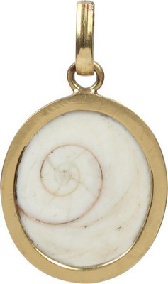 Astrodidi Gomti Chakra Pendant Gomati Panchdhatu Locket Copper Stone Pendant