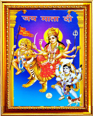 SUNINOW Durga maa photo frame Religious Frame