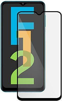 Caseline Edge To Edge Tempered Glass for Samsung Galaxy F12(Pack of 1)