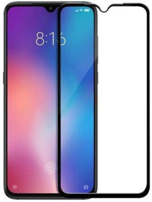 ELEF Edge To Edge Tempered Glass for XIAOMI Redmi 8A Dual Edge to Edge Black Border 11D Tempered Glass 9H Hardness(Pack of 1)