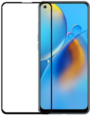 Q Box Edge To Edge Tempered Glass for Oppo F19(Pack of 1)
