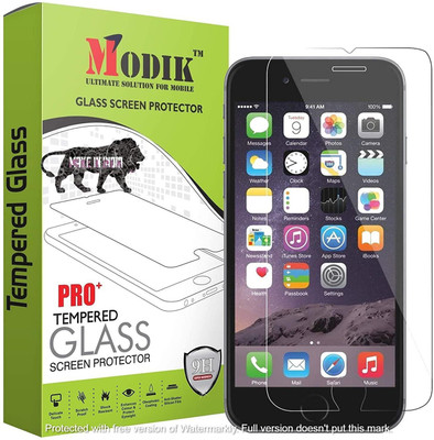 MODIK Tempered Glass Guard for Apple iPhone 6 Plus(Pack of 1)