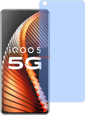 MOBART Tempered Glass Guard for VIVO IQOO NEO 5 5G (Impossible AntiBlue Light)(Pack of 1)
