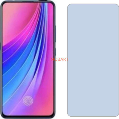 MOBART Tempered Glass Guard for VIVO X27 128GB (Impossible AntiBlue Light)(Pack of 1)