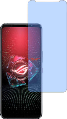 MOBART Tempered Glass Guard for ASUS ROG PHONE 5 PRO (Impossible AntiBlue Light)(Pack of 1)