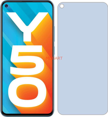 MOBART Tempered Glass Guard for VIVO Y50 (Impossible AntiBlue Light)(Pack of 1)