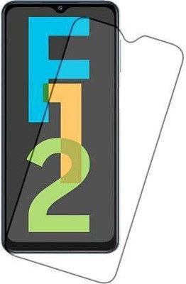 DSCASE Tempered Glass Guard for Samsung Galaxy F12(Pack of 1)