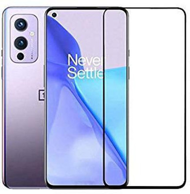 DSCASE Edge To Edge Tempered Glass for Oneplus 9R(Pack of 1)